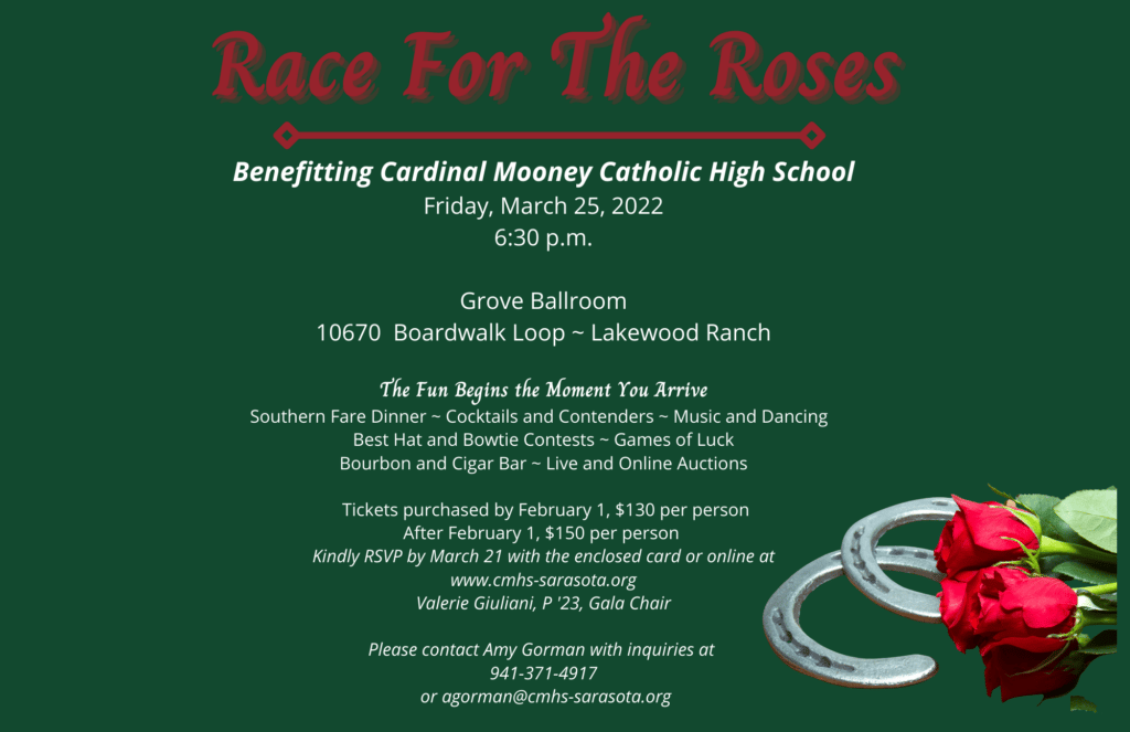 Race for the roses flyer