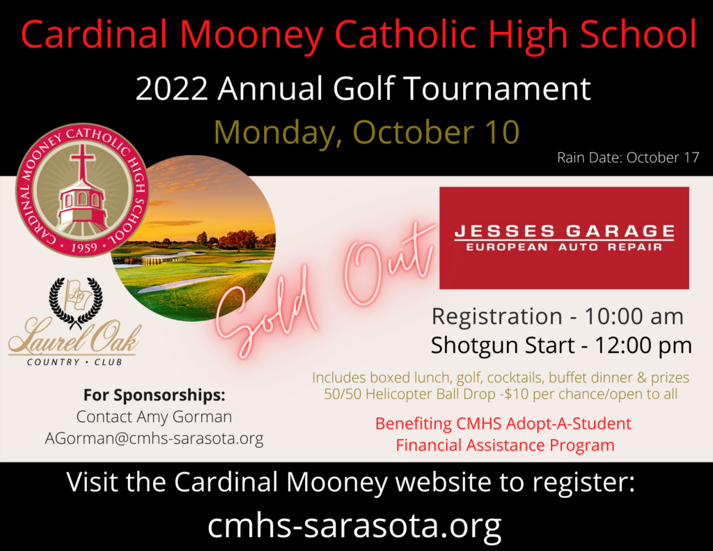 2022 Annual Golf Tournament Flyer